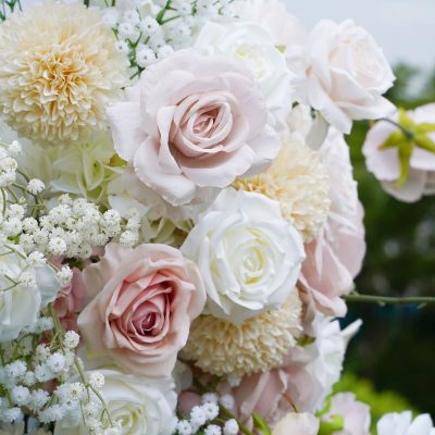 2025 New Wedding Party Background Floral Arch Decoration - Image 2