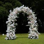 Noni£º2025 New Wedding Party Background Floral Arch Decoration include Framet - Image 4