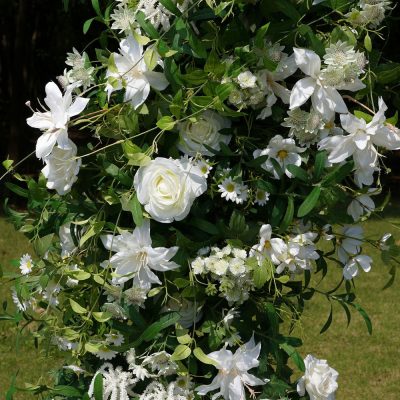 flower arch:2025 New Wedding Party Background Floral Arch Decoration - Image 7