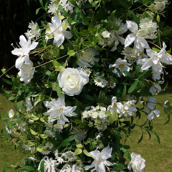 Willow£ºflower arch:2025 New Wedding Party Background Floral Arch Decoration - Image 7