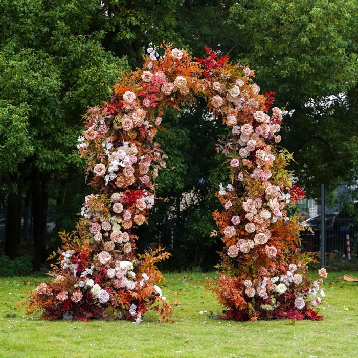 Liam£º2025 New Wedding Party Background Floral Arch Decoration - Image 4