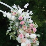 LuLu£º2025 New Wedding Party Background Floral Arch Decoration  -R907 - Image 5