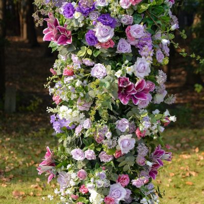 2025 New Wedding Party Background Floral Arch Decoration - Image 5