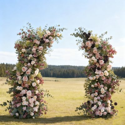 2025 New Wedding Party Background Floral Arch Decoration - Image 4
