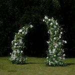 Willow£ºflower arch:2025 New Wedding Party Background Floral Arch Decoration - Image 3