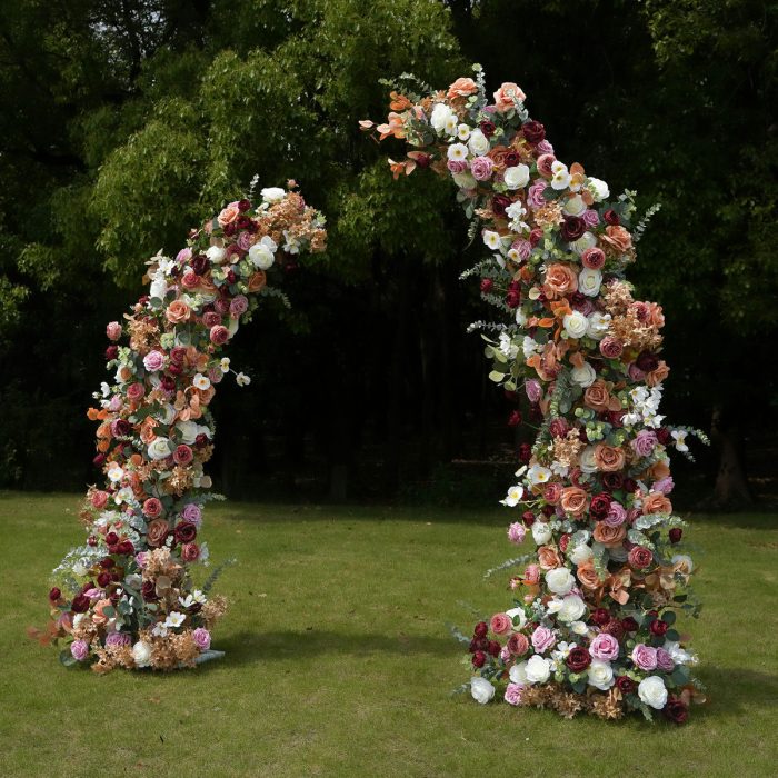 Phoenix£º2025 New Wedding Party Background Floral Arch Decoration - Image 4