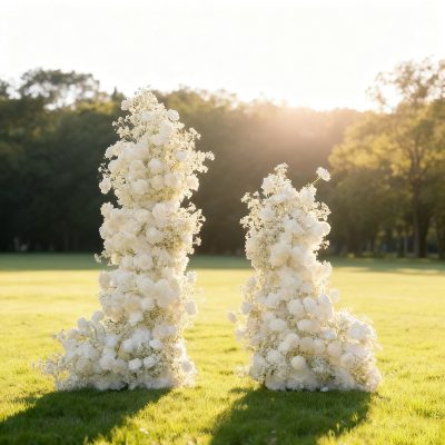 2025 New Wedding Party Background Floral Arch Decoration - Image 3