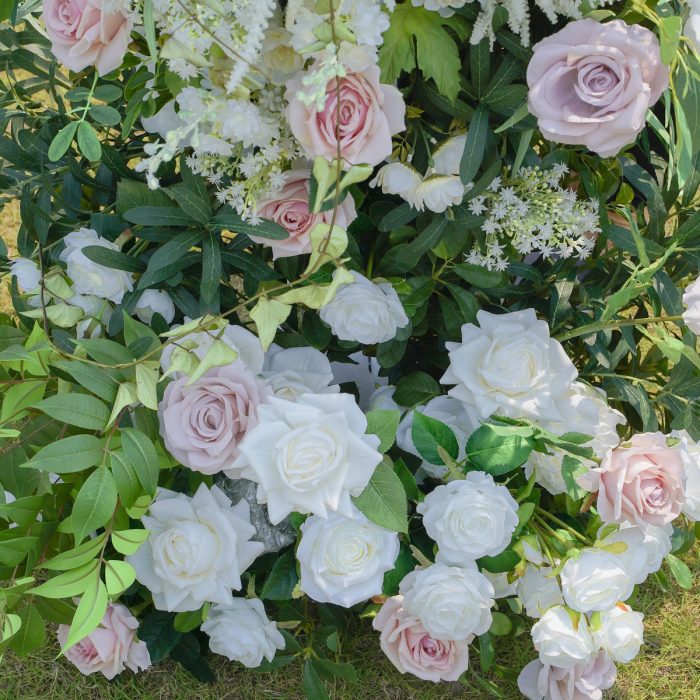 Natalie£º2025 New Wedding Party Background Floral Arch Decoration -R029 - Image 2