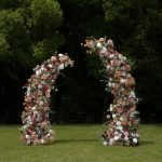 Phoenix£º2025 New Wedding Party Background Floral Arch Decoration