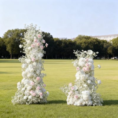 2025 New Wedding Party Background Floral Arch Decoration