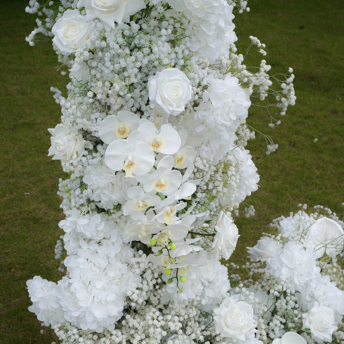 Maria:2025 New Wedding Party Background Floral Arch Decoration  -R891 - Image 4