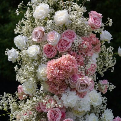 2025 New Wedding Party Background Floral Arch Decoration - Image 2