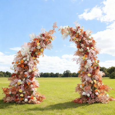 2025 New Wedding Party Background Floral Arch Decoration