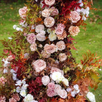 2025 New Wedding Party Background Floral Arch Decoration - Image 2
