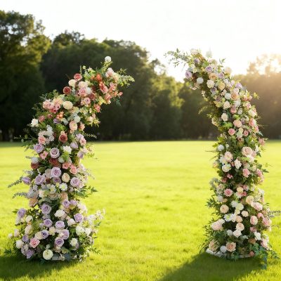 2025 New Wedding Background Floral Arch - Image 3