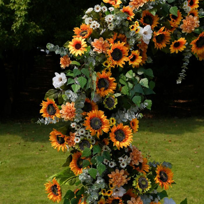 2025 New Wedding Party Background Floral Arch Decoration - Image 6