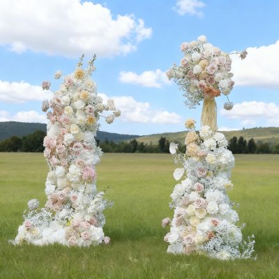 2025 New Wedding Party Background Floral Arch Decoration - Image 3