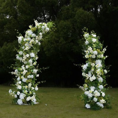 2025 New Wedding Party Background Floral Arch Decoration - Image 4
