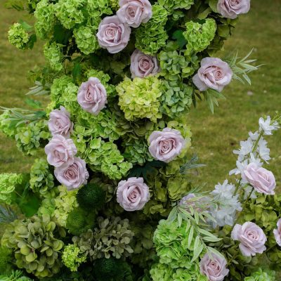 2025 New Wedding Party Background Floral Arch Decoration - Image 5