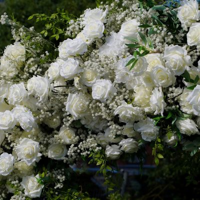 Wedding Party Background Floral Arch Decoration - Image 2