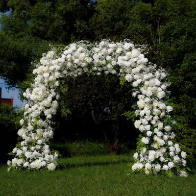 Wedding Party Background Floral Arch Decoration - Image 3