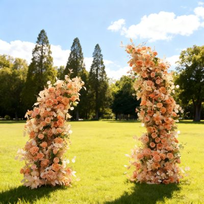 2025 New Wedding Party Background Floral Arch Decoration
