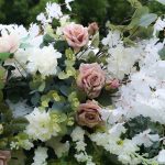 LuLu£º2025 New Wedding Party Background Floral Arch Decoration  -R907 - Image 6