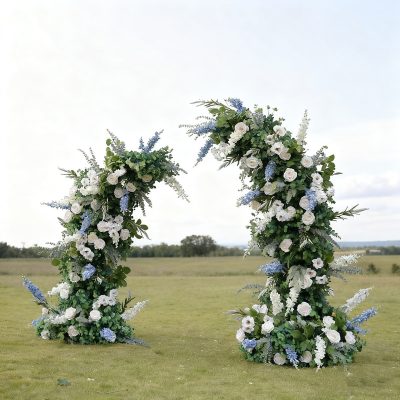 Wedding Party Background Floral Arch Decoration - Image 2