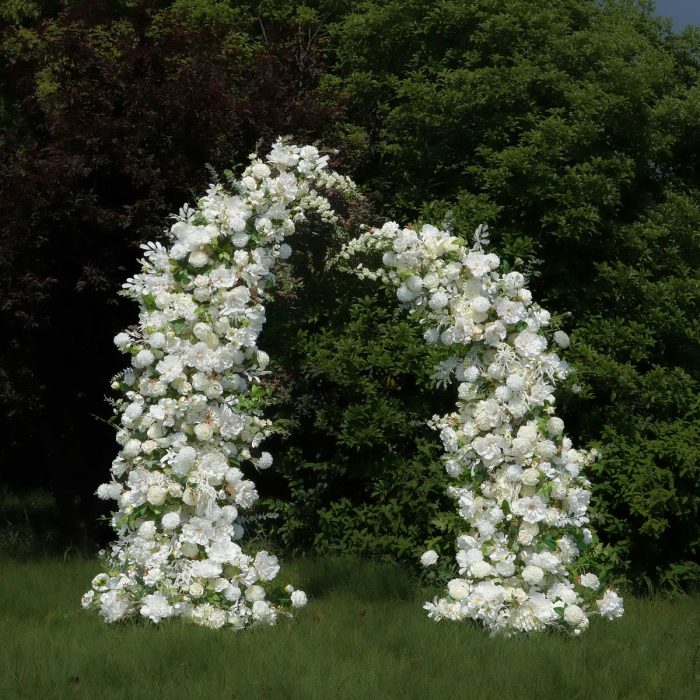 2025 New Wedding Party Background Floral Arch Decoration - Image 1