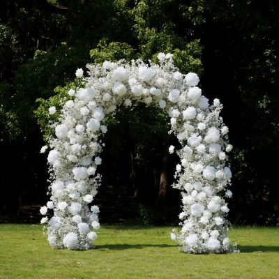 2025 New Wedding Party Background Floral Arch Decoration