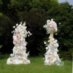 Bess£º 2025 New Wedding Party Background Floral Arch Decoration
