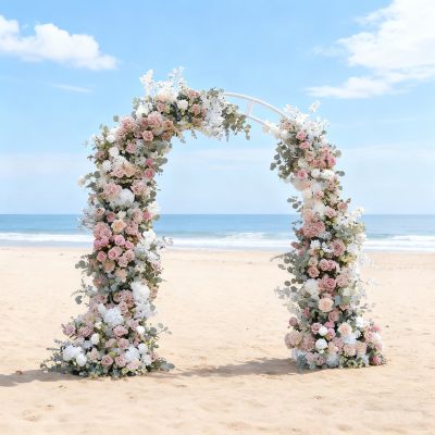 2025 New Wedding Party Background Floral Arch Decoration  -R907 - Image 3