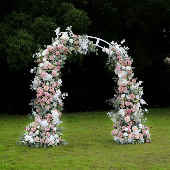 LuLu£º2025 New Wedding Party Background Floral Arch Decoration  -R907 - Image 3