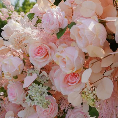 2025 New Wedding Party Background Floral Arch Decoration - Image 2