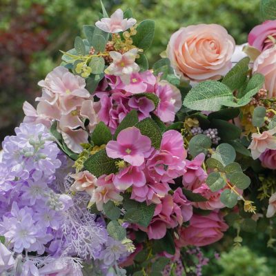 2025 New Wedding Party Background Floral Arch Decoration - Image 2