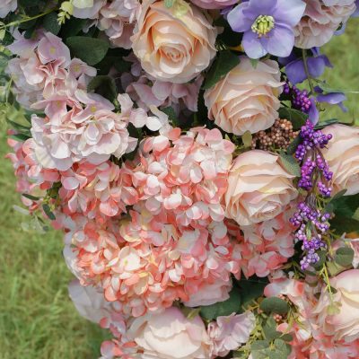 2025 New Wedding Party Background Floral Arch Decoration - Image 5