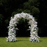 Noni£º2025 New Wedding Party Background Floral Arch Decoration include Framet