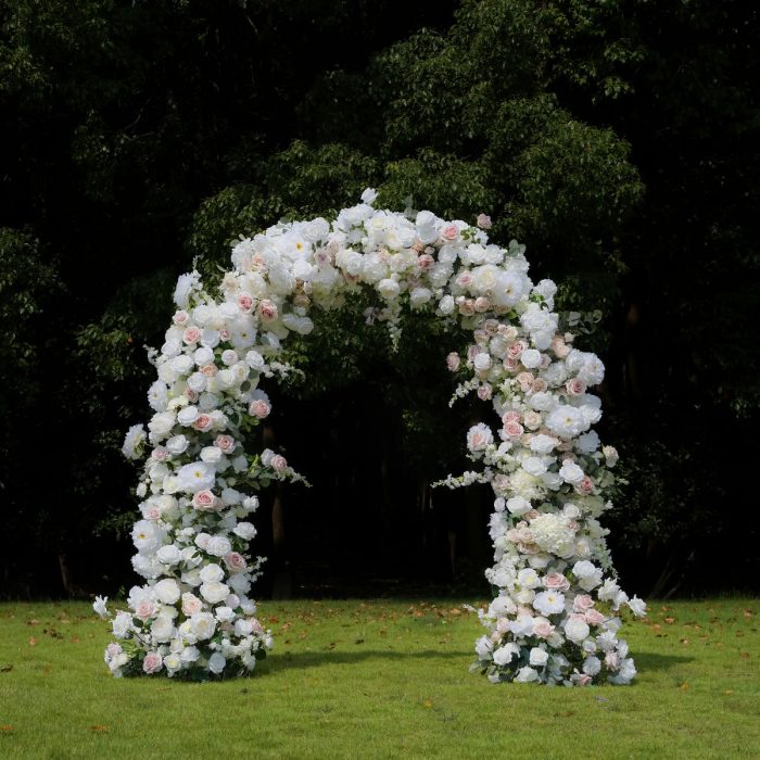 Noni£º2025 New Wedding Party Background Floral Arch Decoration include Framet - Image 1