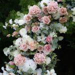 LuLu£º2025 New Wedding Party Background Floral Arch Decoration  -R907 - Image 2