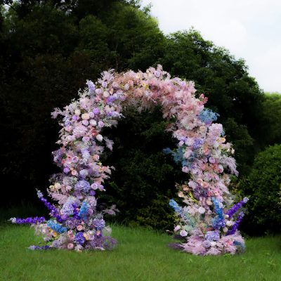 2025 New Wedding Party Background Floral Arch Decoration