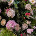 Mona£º2025 New Wedding Party Background Floral Arch Decoration include Frame - Image 4
