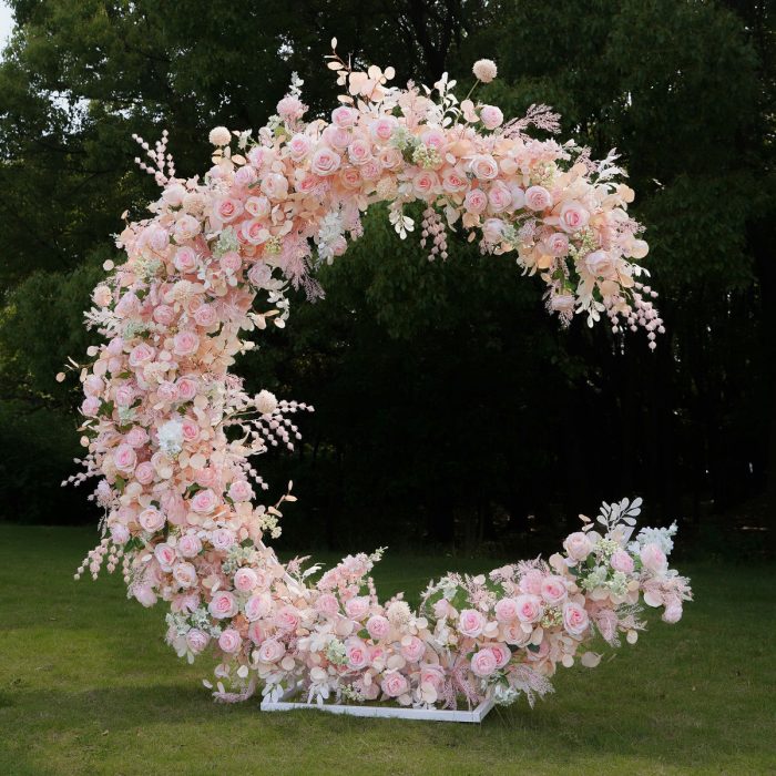 Keira£º2025 New Wedding Party Background Floral Arch Decoration - Image 4