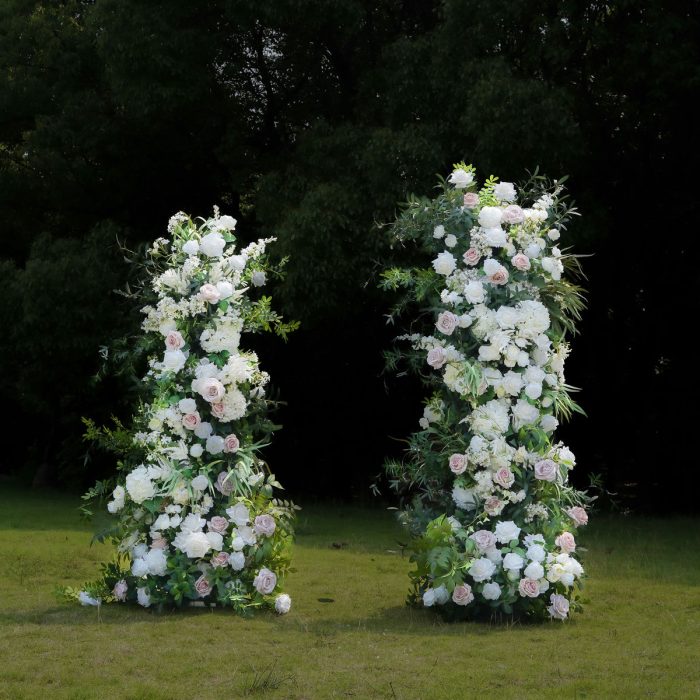 Natalie£º2025 New Wedding Party Background Floral Arch Decoration -R029 - Image 1