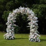 Noni£º2025 New Wedding Party Background Floral Arch Decoration include Framet - Image 3