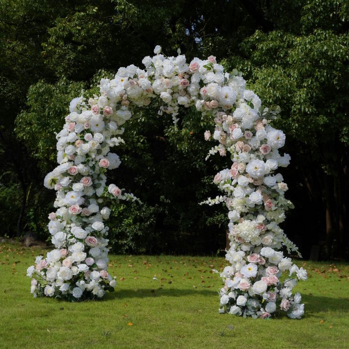 Noni£º2025 New Wedding Party Background Floral Arch Decoration include Framet - Image 3