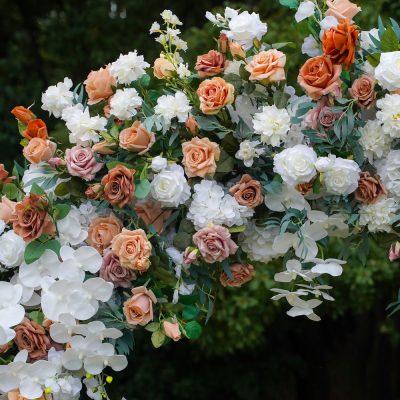 2025 New Wedding Party Background Floral Arch Decoration - Image 2