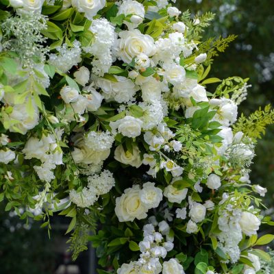 2025 New Wedding Party Background Floral Arch Decoration  -R865 - Image 7