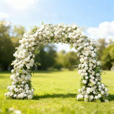 Wedding Party Background Floral Arch Decoration