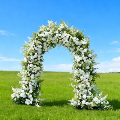 2025 New Wedding Party Background Floral Arch Decoration  -R865 - Image 3