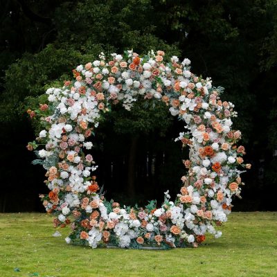 2025 New Wedding Party Background Floral Arch Decoration
